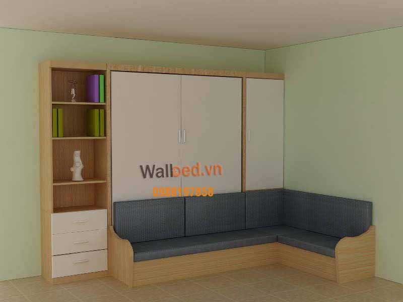 ghế giường gỗ thông minh