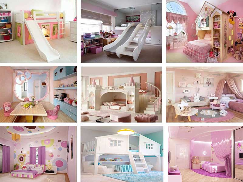 phong ngu nho cho be gai 1