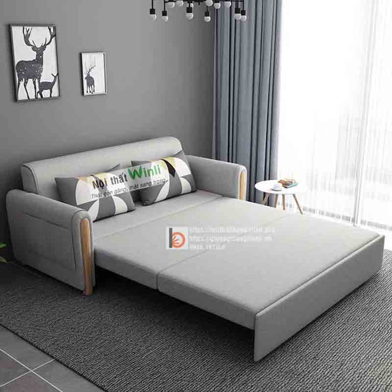 sofa giường thông minh bọc nỉ nan sắt3 sofa giường thông minh bọc nỉ nan sắt3