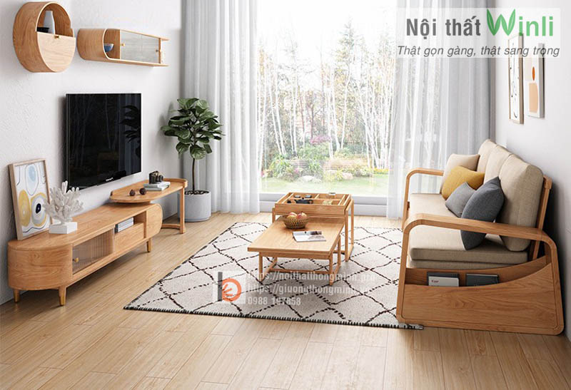 sofa giường gỗ thông minh đôi3