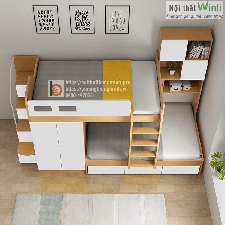 giường tầng gỗ công nghiệp cho bé5 giường tầng gỗ công nghiệp cho bé5