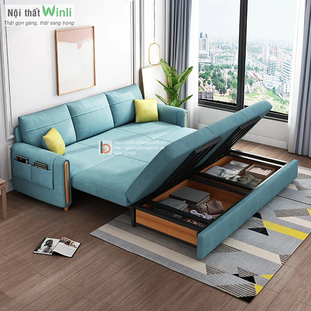 sofa-giường-xanh-ngọc3 sofa giuong xanh ngoc3